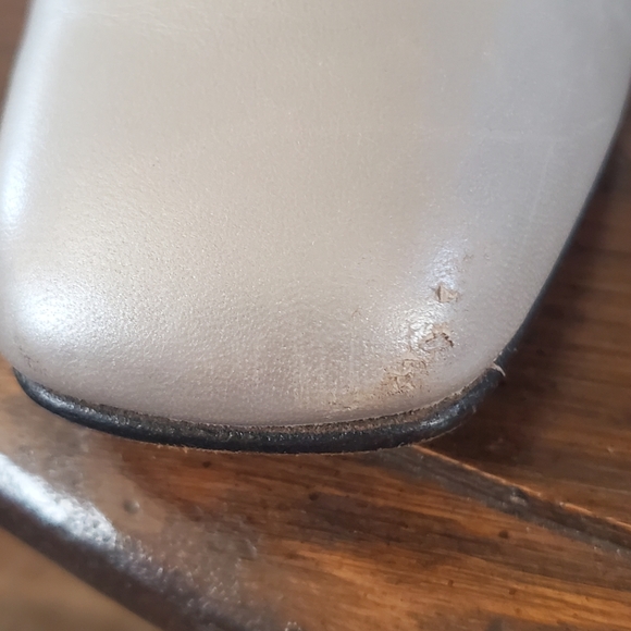 ENZO ANGIOLINI Leather Stack Heel Dress Shoes - Picture 8 of 12